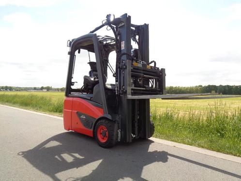 Linde e14-02 mast 3 delig freelif side shift vorkverstelling, Zakelijke goederen, Machines en Bouw | Heftrucks en Intern transport