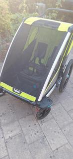 Thule chariot Cab 2 fietskar, wandelwagen, 2 kinderen, Ophalen, Zo goed als nieuw, Kinderkar, 40 tot 60 kg