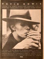 Paginagrote A3 advertentie DAVID BOWIE John I’m Only Dancin’, Ophalen of Verzenden