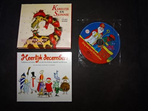 4x cd sinterklaas/kerst, Diversen, Sinterklaas, Gebruikt, Ophalen of Verzenden