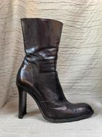 Vivien Lee laarsjes 37 made in Italy, Bruin, Ophalen of Verzenden, Zo goed als nieuw, Schoenen met hoge hakken