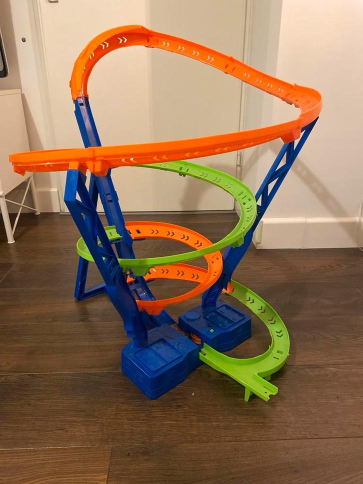 Hot Wheels Baan - Klaar voor actie!, Kinderen en Baby's, Speelgoed | Overig, Zo goed als nieuw, Jongen of Meisje, Ophalen