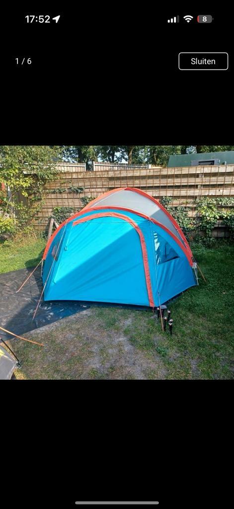 Tent, Caravans en Kamperen, Tenten, tot en met 4, Gebruikt, Ophalen of Verzenden