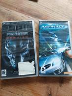 PSP Games: Aliens vs Predator & Asphalt 2, Spelcomputers en Games, Avontuur en Actie, Gebruikt, 1 speler, Ophalen of Verzenden