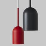 Frederik Roijé Beaming Bobber hanglamp pencil rood-wit, Nieuw, Ophalen of Verzenden, Modern design, Retro, Minimalistisch en strak