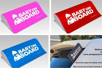 Baby on board pimper  gadget/ sticker beschikbaar voor biedingen
