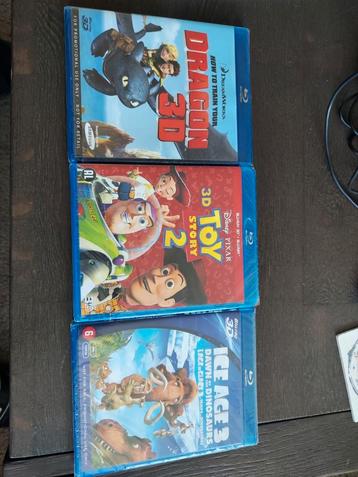 Blu-rays 3D NIEUW (nog in folie) beschikbaar voor biedingen