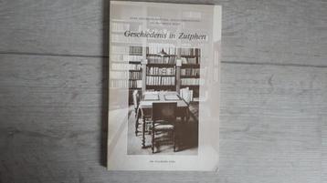 Drs. B. Looper en J.C. Riemens.- Geschiedenis in Zutphen   beschikbaar voor biedingen