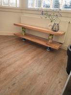 2 bladen planken plak hout populieren 140x25x5 incl oph, Minder dan 25 mm, Nieuw, Plank, Ophalen