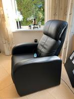 Relax Fauteuil, Ophalen, Zo goed als nieuw, Leer, 75 tot 100 cm