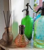 Antiek donker groene sifon fles / spuitfles / sodafles, Antiek en Kunst, Antiek | Glas en Kristal, Ophalen of Verzenden