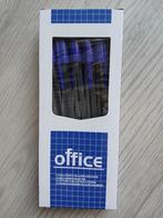 12 Office pennen, blauw schrijvend, NIEUW in doosje, 1 euro, Ophalen, Nieuw