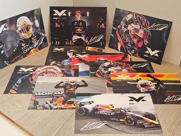 Max Verstappen Red BUll Formule 1, 10 fotokaarten. NIEUW, Verzamelen, Automerken, Motoren en Formule 1, Nieuw, Formule 1, Ophalen of Verzenden