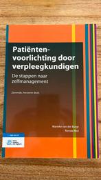 Patiëntenvoorlichting door verpleegkundigen, Ophalen of Verzenden, Zo goed als nieuw, Marieke van der Burgt; Renske Mol
