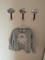 Trui grijs Benetton maat 110, Kinderen en Baby's, Kinderkleding | Maat 110, Ophalen, Trui of Vest, Zo goed als nieuw, Jongen