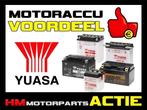 Yuasa accu - motoraccu voordeel - Parts Honda, Ophalen of Verzenden, HM - Sale, Info@huybersmotoren.nl, NL