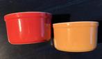 2 ovenschaaltjes; OWN kitchen; 10 cm doorsnee en 6 cm hoog, Ophalen of Verzenden, Zo goed als nieuw, Effen, Schaal of Schalen