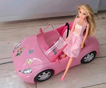 Zgan Barbie auto met barbie pop beschikbaar voor biedingen