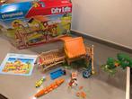 Playmobil Citylife speeltuin 70281 met doos en boekje, Kinderen en Baby's, Speelgoed | Playmobil, Ophalen of Verzenden, Zo goed als nieuw