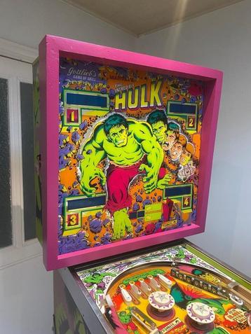Flipperkast -The incredible HULK- Gottlieb prachtig beschikbaar voor biedingen