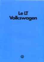 Volkswagen VW LT originele brochure/auto folder '79 '80 '90, Ophalen of Verzenden, Zo goed als nieuw, Volkswagen
