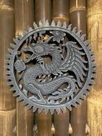 Muurdecoratie Draak nr.102, Tuin en Terras, Ophalen, Nieuw, Beton, Overige typen