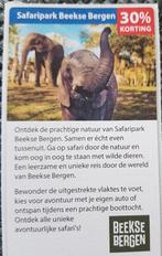 Safaripark Beekse Bergen kortingsbon, Drie personen of meer, Kortingskaart