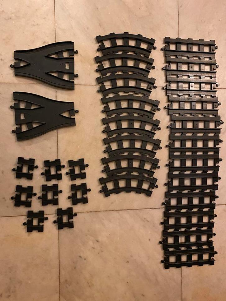 Vintage DUPLO Treinbaan zwart (DUPLO SET - V), Kinderen en Baby's, Speelgoed | Duplo en Lego, Gebruikt, Duplo, Ophalen