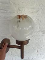 Brutalist murano glas wandlamp, Huis en Inrichting, Ophalen of Verzenden, Zo goed als nieuw, Glas