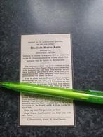 Bidprentje Deurne Elisabeth Aarts 1895 1962, Verzamelen, Ophalen, Bidprentje