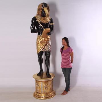 Egyptian Thot beeld w Base 6 ft. – Thot hoogte 236 cm beschikbaar voor biedingen