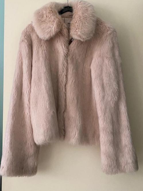Nepbont jasje Topshop maat 34, Kleding | Dames, Jasjes, Kostuums en Pakken, Gedragen, Jasje, Maat 34 (XS) of kleiner, Roze, Ophalen of Verzenden