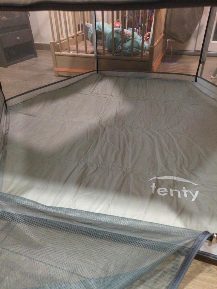 Tenty speeltent/playpen met opblaasbare ondergrond, Kinderen en Baby's, Speelgoed | Speeltenten, Nieuw, Ophalen of Verzenden