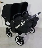 Nieuwe Bugaboo donkey3 zwart tweeling kinderwagen, Kinderen en Baby's, Tweelingen en Meerlingen, Ophalen, Zo goed als nieuw, Kinderwagen of Buggy