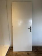 Witte binnendeur, Doe-het-zelf en Verbouw, Deuren en Horren, Ophalen, Gebruikt, 80 tot 100 cm, Binnendeur