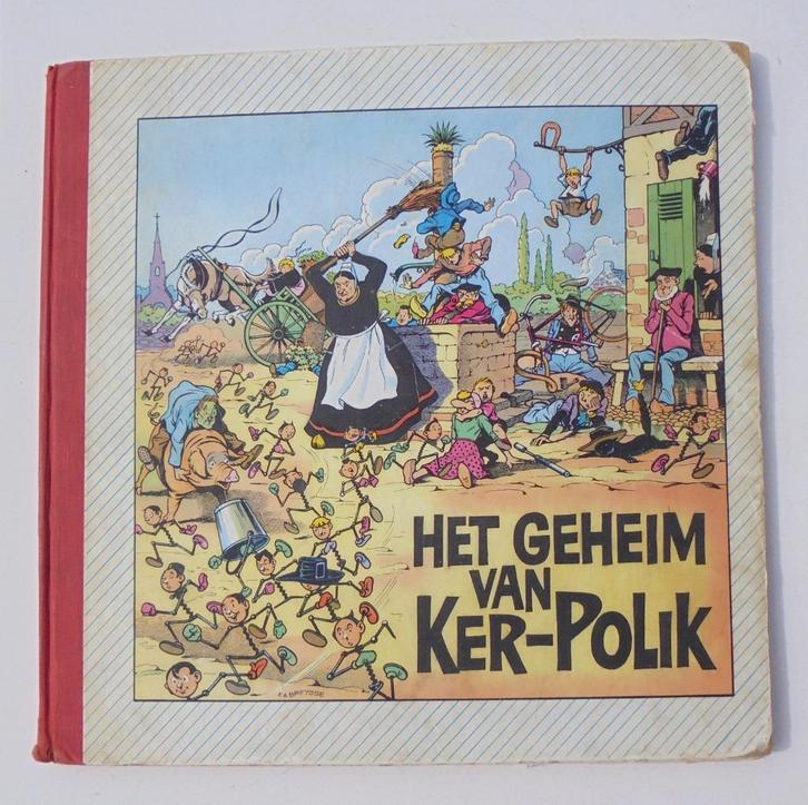 OSCAR EN ISIDOOR: Het Geheim van Ker-Polik FA BREYSSE 1963, Boeken, Stripboeken, Gelezen, Eén stripboek, Ophalen of Verzenden