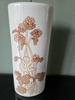 Vintage radiatorbakje met bloemen / planten patroon, Gebruikt, Ophalen of Verzenden