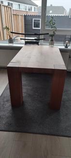 Robuuste Eiken Eettafel - 160x90 cm, Huis en Inrichting, Tafels | Eettafels, Ophalen of Verzenden