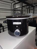 Crock-Pot Slowcooker - Zwart, Ophalen of Verzenden, Vaatwasmachinebestendig, Zo goed als nieuw
