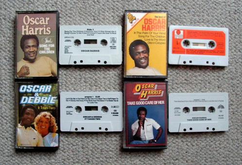 Oscar Harris 4 cassettes €3 per stuk 4 voor €10 ZGAN, Cd's en Dvd's, Cassettebandjes, Zo goed als nieuw, Origineel, Pop, 2 t/m 25 bandjes