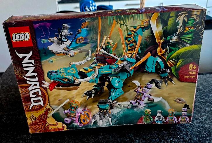 LEGO Ninjago 71746 Jungle Draak, in doos!, Kinderen en Baby's, Speelgoed | Duplo en Lego, Zo goed als nieuw, Lego, Complete set