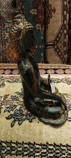 60 Jaar Oude Bronzen Boeddha, Antiek en Kunst, Antiek | Koper en Brons, Verzenden, Brons