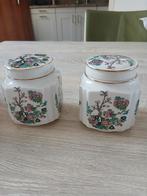 Douwe Egberts Theebewaarpotten, Gebruikt, Overige typen, Ophalen of Verzenden, Overige stijlen