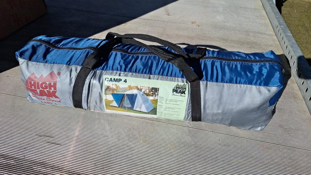 High peak simex sport camp 4, tent, campeer tent, Ophalen of Verzenden, Tot en met 4