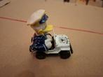 Matchbox Disney Series No. 2 Police Jeep with Donald, Ophalen of Verzenden, Overige figuren, Gebruikt, Beeldje of Figuurtje