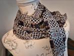 Leuke sjaal met print, Ophalen of Verzenden, Zo goed als nieuw, One size fits all