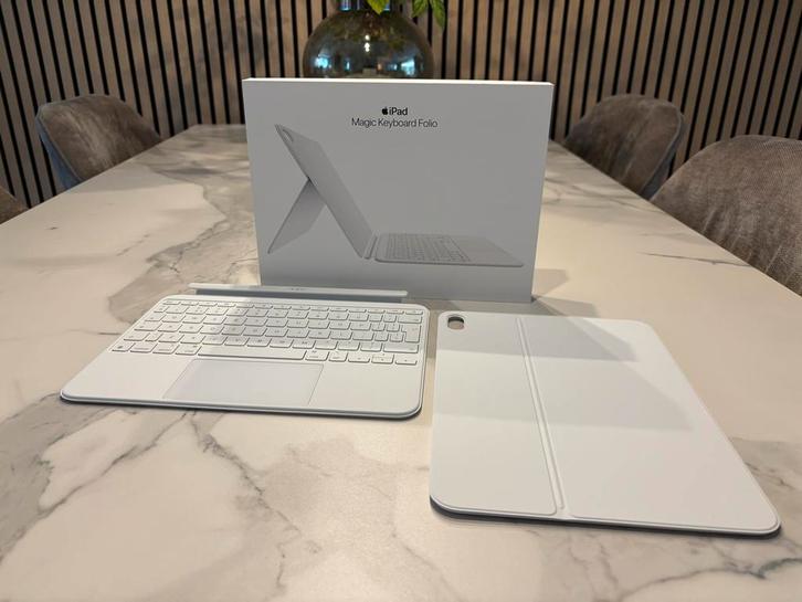 iPad Magic Keyboard Folio (10e gen en A16) - Nieuw!, Computers en Software, Apple iPads, Nieuw, Apple iPad, 11 inch, 64 GB, Wit