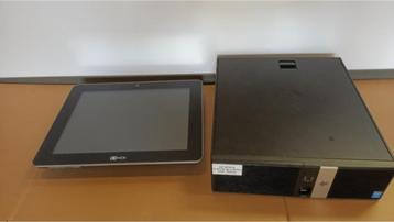 NCR 15 inch touchscreen met HP rp5800 pc i5 4GB mem 500GB HD beschikbaar voor biedingen