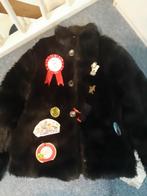 Bontjas kind, Ophalen of Verzenden, Zo goed als nieuw, Maat 34 (XS) of kleiner, Zwart