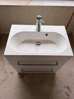 Badkamer meubel met kraan - 2 lades, Huis en Inrichting, Badkamer | Badkamermeubels, Ophalen, Minder dan 50 cm, Gebruikt, Minder dan 100 cm